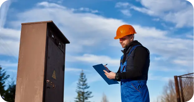 Each stage of the work begins with: